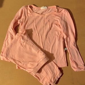 Kyte Toddler 3T Long Sleeve Set in Peach 🍑